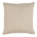 Schumacher Document 14" x 14" Gerry Embroidery Pillow B