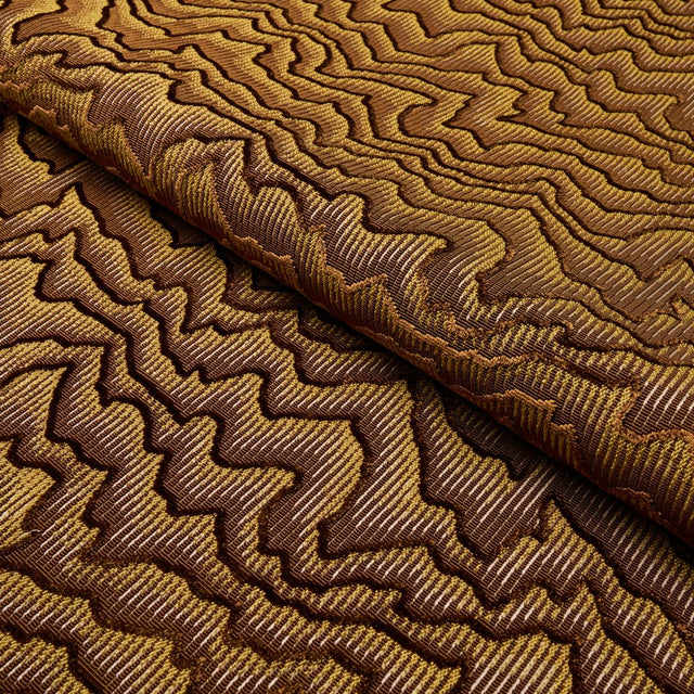 Schumacher Zambezi Velvet Bronze Fabric