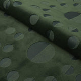 Schumacher Moon Phase Velvet Green Fabric