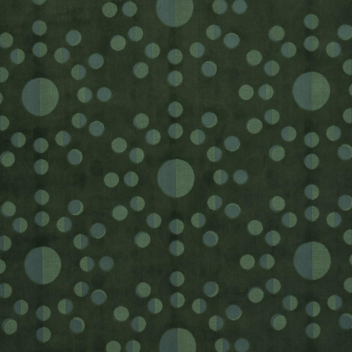 Schumacher Moon Phase Velvet Green Fabric