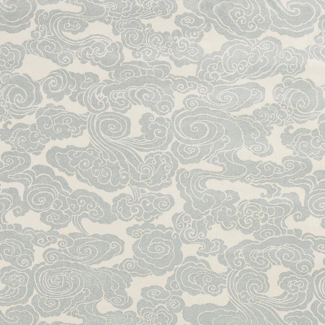 Schumacher Sozan Velvet Mist Fabric