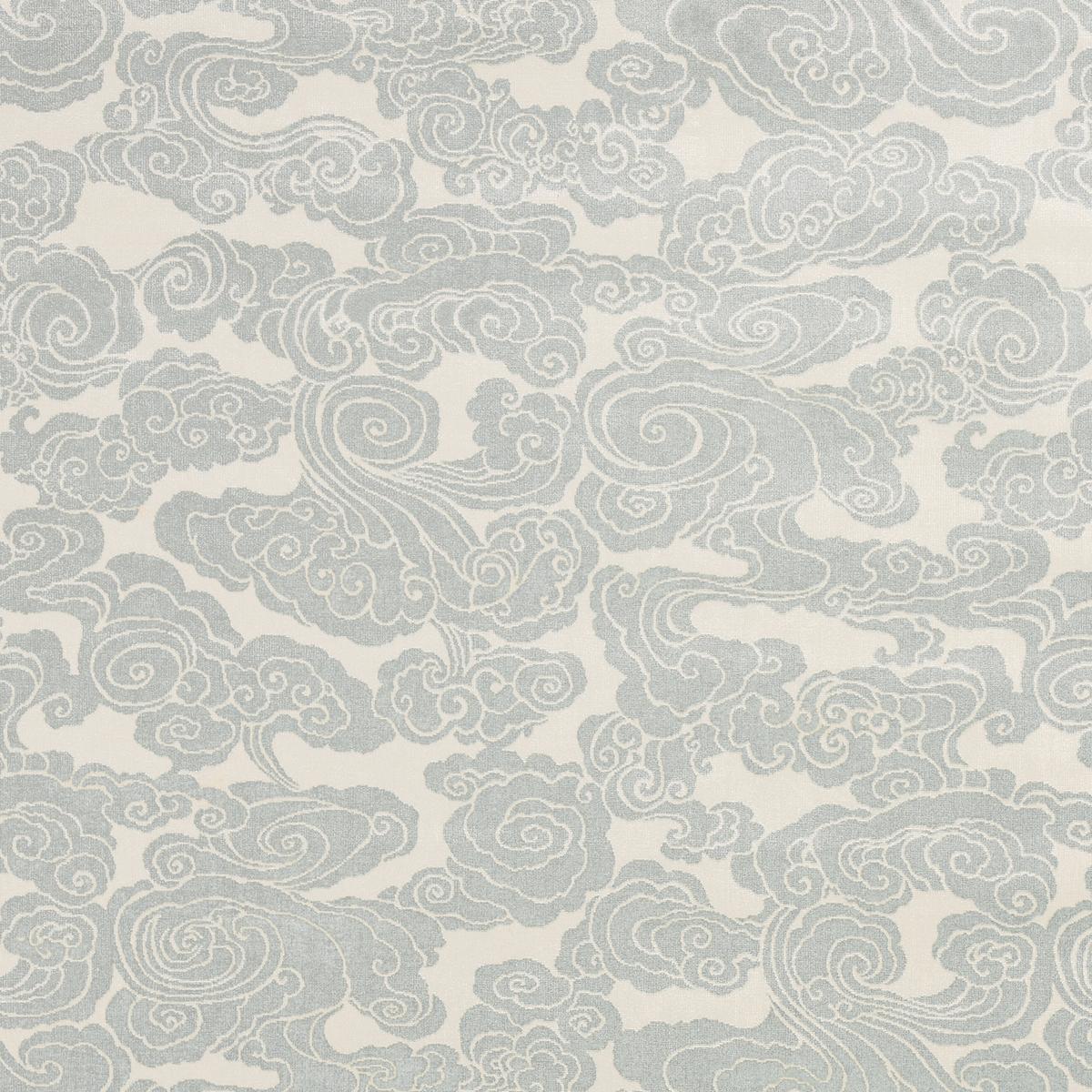 Schumacher Sozan Velvet Mist Fabric