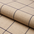 Schumacher Bancroft Wool Plaid Ivory Fabric