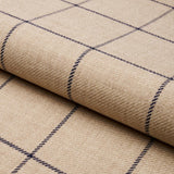 Schumacher Bancroft Wool Plaid Ivory Fabric
