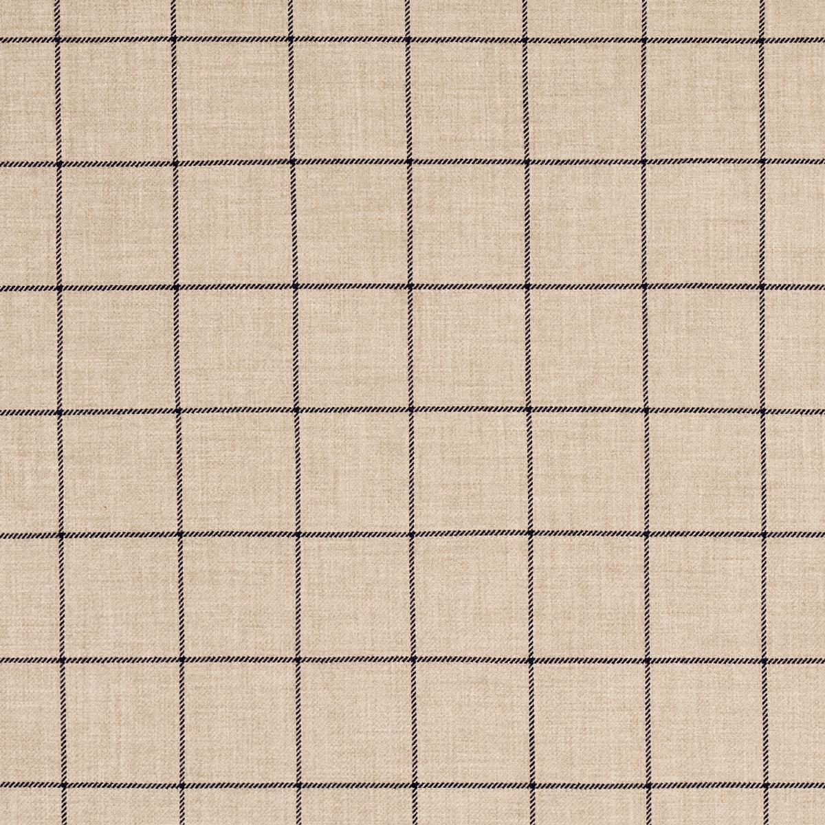 Schumacher Bancroft Wool Plaid Ivory Fabric