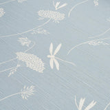 Schumacher La Libellule Silk Ciel Wallpaper