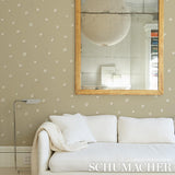 Schumacher Heavenly Bodies Sand Wallpaper