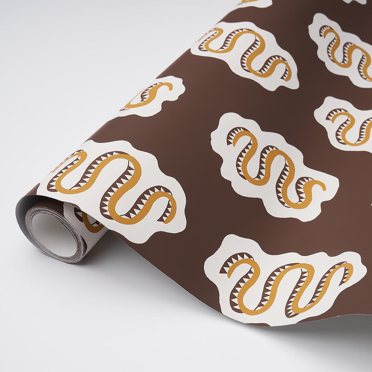 Schumacher Elsa Amber Wallpaper