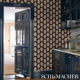 Schumacher Elsa Amber Wallpaper