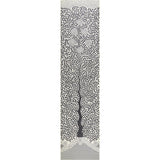 Schumacher Kayon Sisal Panel Black Wallpaper