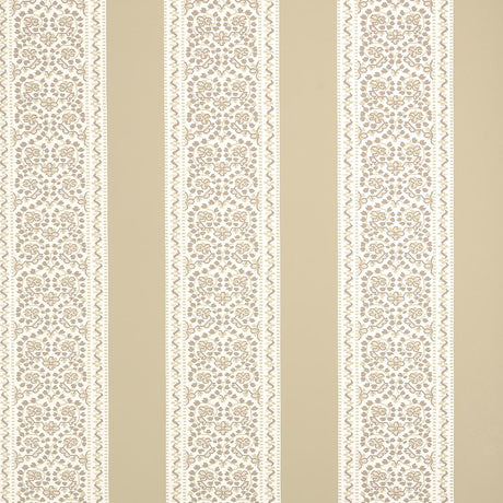 Schumacher Jasmine Neutral Wallpaper