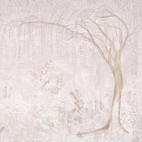 Schumacher Bisou Panel Set Blush Wallpaper