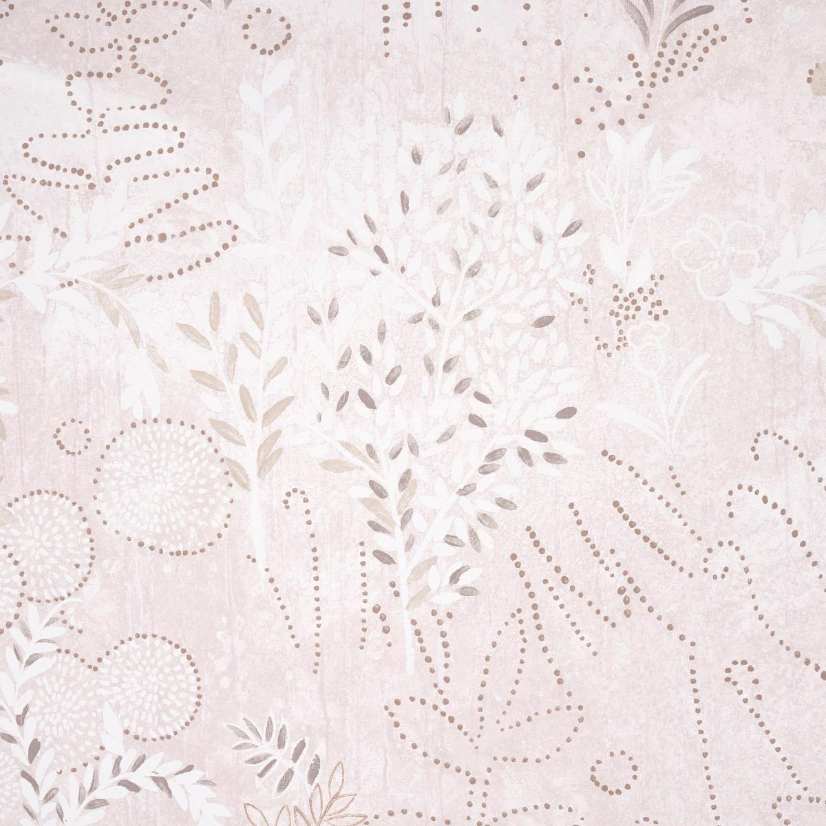 Schumacher Bisou Panel Set Blush Wallpaper