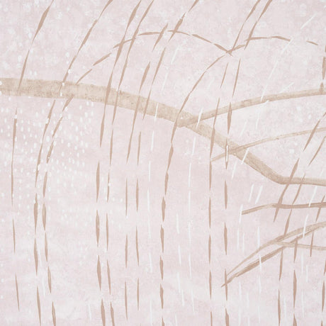 Schumacher Bisou Panel Set Blush Wallpaper