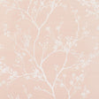Schumacher Twiggy Sisal Petal Wallpaper