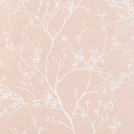 Schumacher Twiggy Sisal Petal Wallpaper