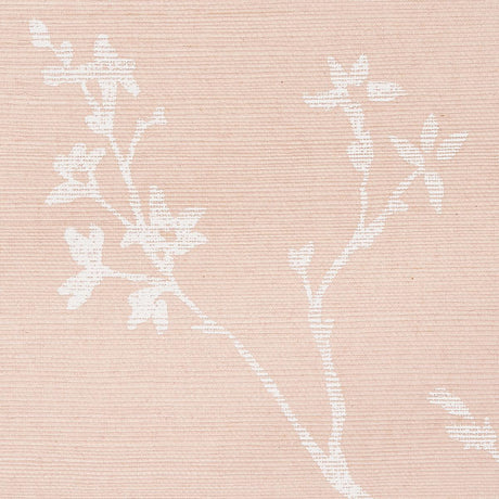 Schumacher Twiggy Sisal Petal Wallpaper