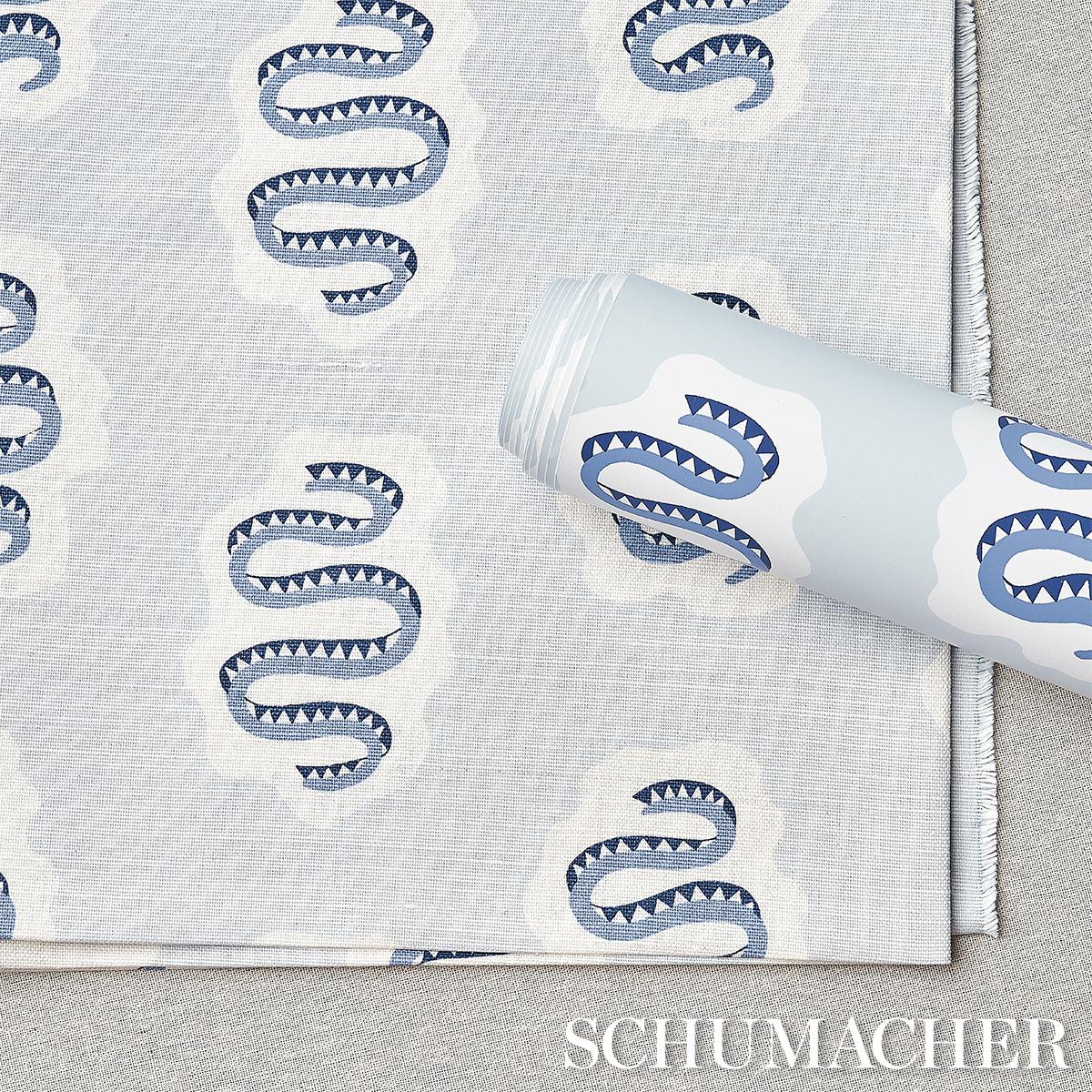 Schumacher Elsa Moonstone Fabric