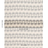 Schumacher Hedgehog Putty  Black Fabric