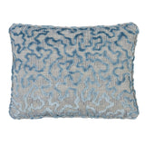Schumacher Moonstone 16" x 12" Janis Velvet Pillow