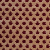 Schumacher Coronation Velvet Garnet Fabric