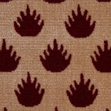 Schumacher Coronation Velvet Garnet Fabric