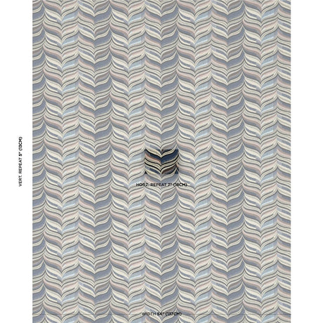 Schumacher Loulou Opal Fabric