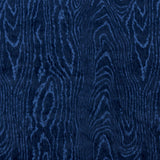 Schumacher Marisa Moire Velvet Lapis Fabric