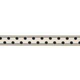 Schumacher Ivory Noir Bianca Tape