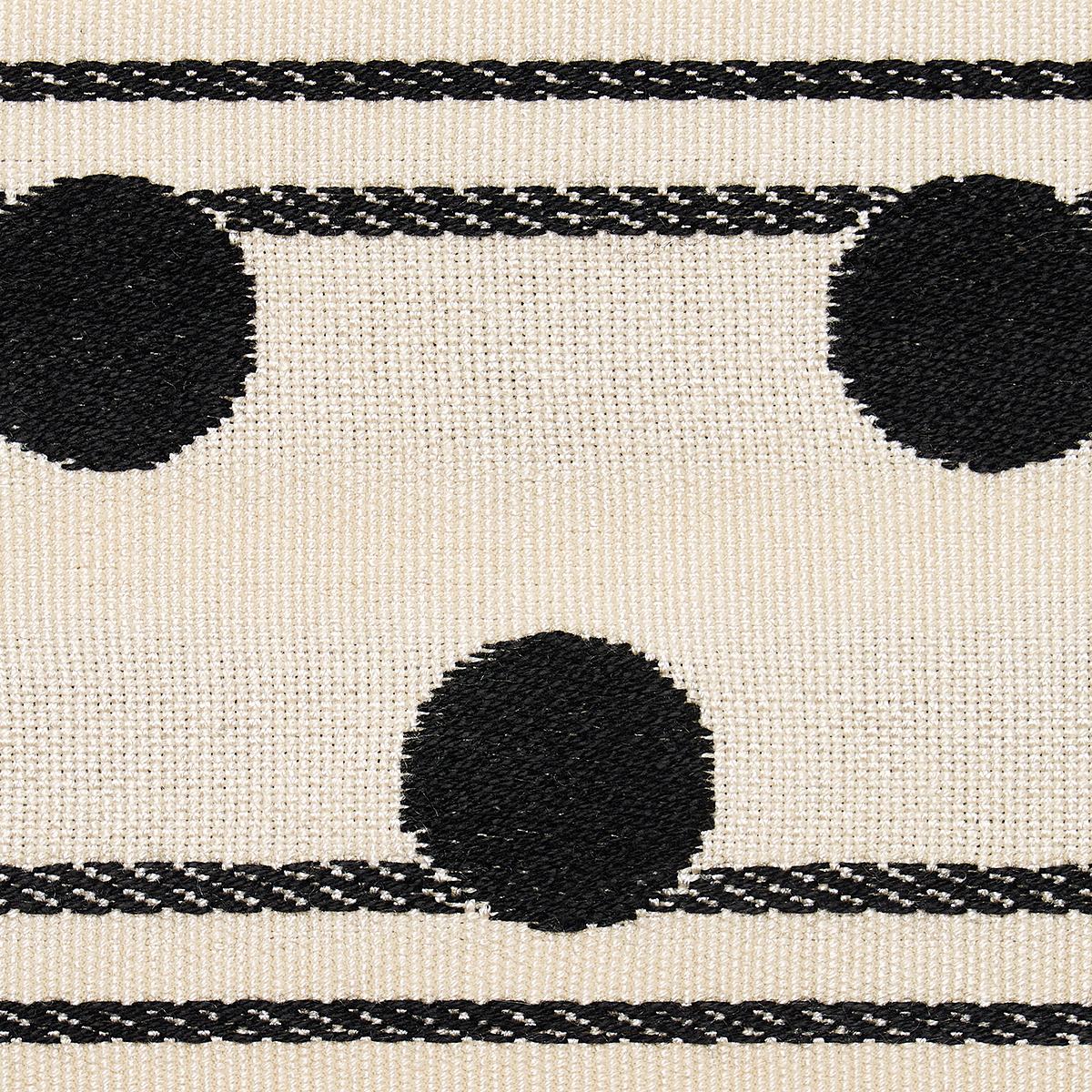 Schumacher Ivory Noir Bianca Tape