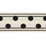 Schumacher Ivory Noir Bianca Tape
