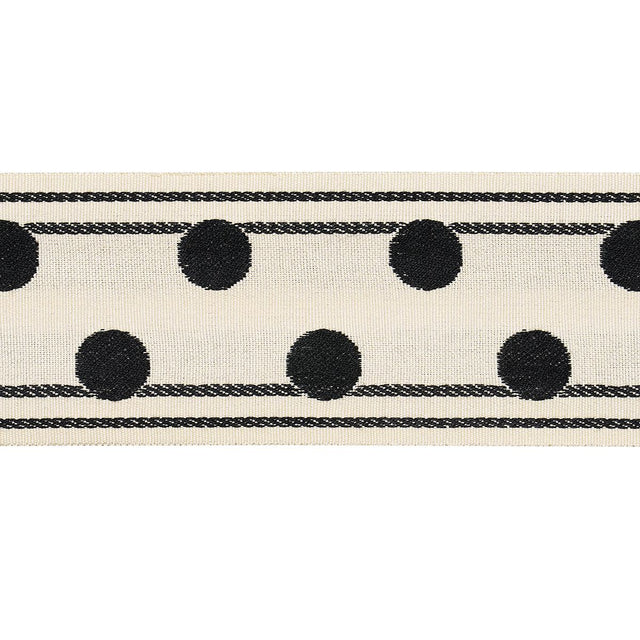 Schumacher Ivory Noir Bianca Tape