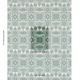 Schumacher Crowley Pingl Green Fabric