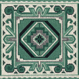 Schumacher Crowley Pingl Green Fabric