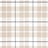 Schumacher Montana Wool Plaid Neutral Fabric