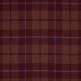 Schumacher Montana Wool Plaid Burgundy Fabric