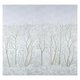 Schumacher Brindille Golden Accented Panel Set Mineral Wallpaper