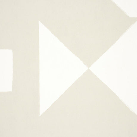 Schumacher Binary Panel Set Natural Wallpaper