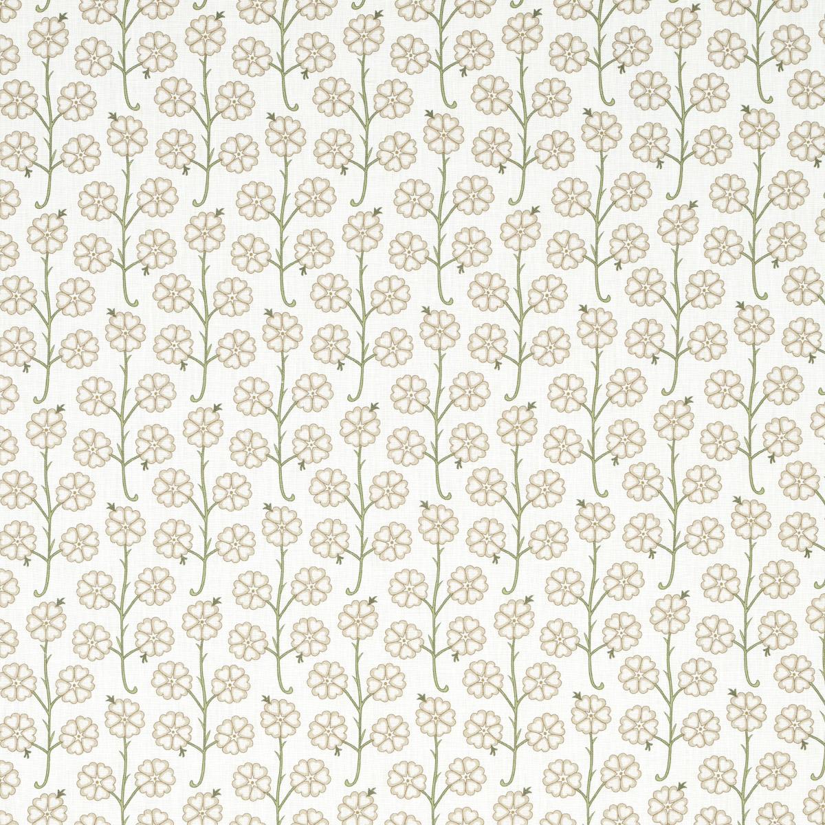 Schumacher Gardenia Flax Fabric