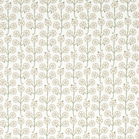 Schumacher Gardenia Flax Fabric