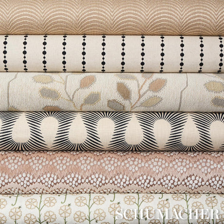 Schumacher Gardenia Flax Fabric