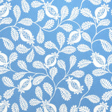 Schumacher Lanzadera Vine Indoor/Outdoor Ocean Fabric