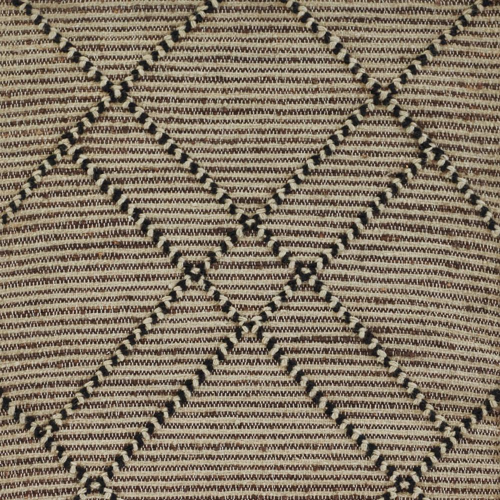 DecoratorsBest Diamond Zephyr Natural Driftwood 2'3" x 8' Jute and Wool Runner Rug