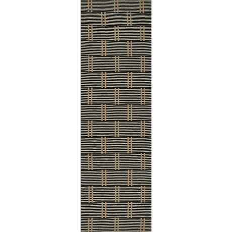 DecoratorsBest Dash Duo Espresso Blend 2'3" x 8' Reversible Runner Rug