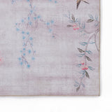 DecoratorsBest Chinoiserie Blossom Sterling Silver 5' x 8' Indoor/Outdoor Area Rug