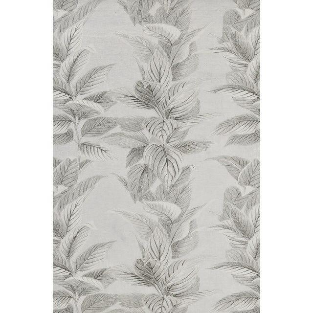 Tempaper Solana Tropical Ebony and White 5' x 8' Indoor/Outdoor Area Rug