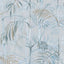 Tempaper Whispering Bamboo Misty Blue Non-Pasted Wallpaper