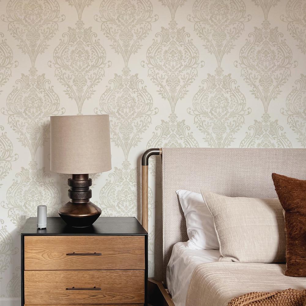 DecoratorsBest Imperial Ivory Non-Pasted Wallpaper