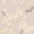 Tempaper Owls Neutral Non-Pasted Wallpaper