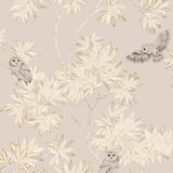 Tempaper Owls Neutral Non-Pasted Wallpaper